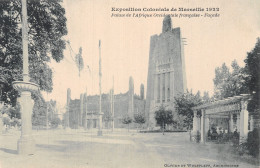 13-MARSEILLE EXPOSITION COLONIALE 1922 AFRIQUE OCCIDENTALE-N°T5157-H/0089 - Unclassified