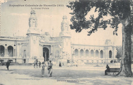 13-MARSEILLE EXPOSITION COLONIALE 1922 GRAND PALAIS-N°T5157-H/0063 - Ohne Zuordnung