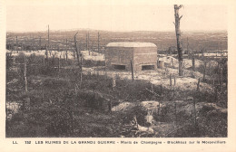 51-MONTS DE CHAMPAGNE BLOCKHAUS SUR LE MORONVILLIERS-N°T5157-G/0327 - Other & Unclassified