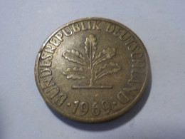 ALLEMAGNE   5 Pfennig  1969 - 5 Pfennig