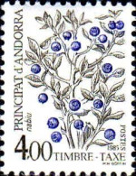 Andorre (F) Taxe N** Yv:61 Mi:61 Nabiu Myrtilles - Unused Stamps