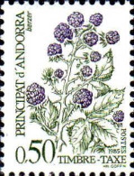 Andorre (F) Taxe N** Yv:57 Mi:57 Barzer Mûres - Unused Stamps
