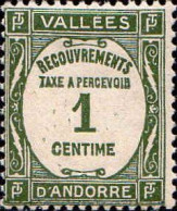 Andorre (F) Taxe N** Yv:16 Mi:16 Recouvrements Taxe à Percevoir - Unused Stamps