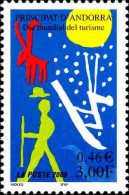 Andorre (F) Poste N** Yv:535 Mi:556 Dia Mundial Del Turisme - Unused Stamps