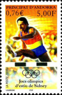 Andorre (F) Poste N** Yv:534 Mi:555 Jocs Olimpics D'estiu De Sidney - Unused Stamps