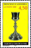 Andorre (F) Poste N** Yv:506 Mi:527 Calze De La Casa De La Vall - Unused Stamps