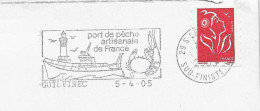 Secap Du Guilvinec - Port De Pêche Artisanale - Crabe - Langoustine - Enveloppe Entière - Crustaceans