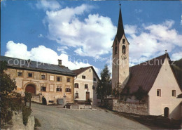 11712936 Guarda Inn Dorfpartie Mit Kirche Guarda - Other & Unclassified