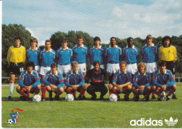 Equipe De France De Football Septembre 1987 - Fútbol