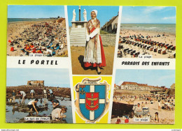 62 LE PORTEL N°103 Paradis Des Enfants En 5 Vues Et Blason En 1973 - Le Portel