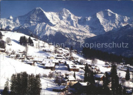 11712746 Beatenberg Waldegg Finsteraarhorn Eiger Moench Jungfrau Beatenberg - Sonstige & Ohne Zuordnung