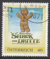 AUSTRIA 41,personal,used,hinged,Shrek - Personalisierte Briefmarken