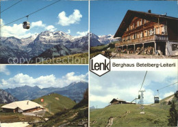 11710576 Lenk Simmental Berghaus Betelberg Und Leiterli Gondelbahn Lenk Sonnente - Sonstige & Ohne Zuordnung