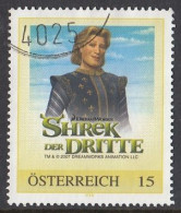 AUSTRIA 42,personal,used,hinged,Shrek - Personalisierte Briefmarken