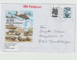 NATO-led Operation: SanEins Vbd - BOH From SFOR Posted Feldpost 730 16.8.1999. The Stabilisation Force (SFOR) Was A NATO - Militaria