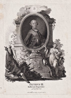 Petrus III Russorum Imperator - Peter III Of Russia (1728-1762) Emperor Kaiser Russland Portrait - Prints & Engravings