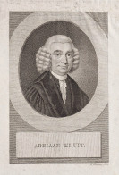 Adriaan Kluit - Adriaan Kluit (1735-1807) Dutch Scholar Linguistics Dordrecht Leiden Alkmaar Middelburg Portra - Estampas & Grabados