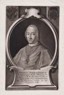 Urbanus Parraccianus - Urbano Paracciani Rutili (1715-1777) Cardinal Kardinal Portrait - Estampas & Grabados