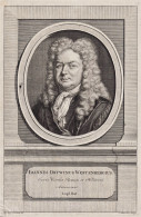 Ioannes Ortwinus Westenbergius - Johannes Ortwin (1667-1737) Harderwijk Westenberg Neuhenhaus Leiden Rechtswis - Prints & Engravings
