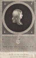 Vive Louis XVII Roi De France - Louis XVII Of France (1785-1795) Dauphin Duc De Normandie King König Roi Port - Stiche & Gravuren