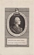 Messire H. C: Van Der Noot Lic. Es.  ... - Hendrik Van Der Noot (1731-1827) Avocat Ecrivain Revolution Brabant - Prenten & Gravure