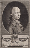 P. J. Van Bavegem - Pierre Joseph Van Bavegem (1745-1805) Chirurg Surgeon Antwerpen Anvers Portrait - Estampas & Grabados