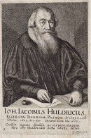 Joh. Jacobus Huldricus - Johann Jakob Ulrich (1602-1668) Zürich Schweiz Suisse Switzerland Theologe Hochschul - Prenten & Gravure