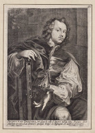 Petrus Van Bredael - Pieter Van Bredael (1629-1719) Maler Dutch Painter Portrait - Prenten & Gravure