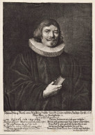 Johann Georg Stierle Vonnn Augsburg, Helfer Zum H. Creutz... - Johann Georg Stierle (1606-1676) Augsburg Diako - Prenten & Gravure