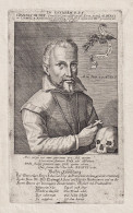 Ioannes De Ney... - Jan Neyen ( Antwerpen Holland Franciscan Friar Habsburg Diplomat Portrait - Estampas & Grabados