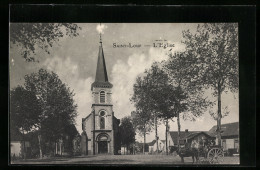 CPA Saint-Loup. L`Eglise, L'Église  - Sonstige & Ohne Zuordnung