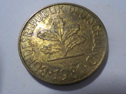 ALLEMAGNE   10 Pfennig  1981 - 10 Pfennig