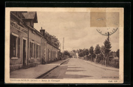CPA Thiel-sur-Acolin, Route De Chevagne  - Sonstige & Ohne Zuordnung