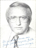 CPA Schauspieler Werner Vergel, Portrait, Autogramm - Schauspieler