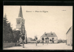 CPA Garnat, Place De L`Eglise  - Autres & Non Classés