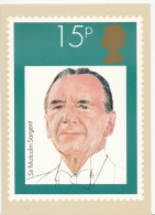 Sir Malcolm Sargent - Briefmarken (Abbildungen)