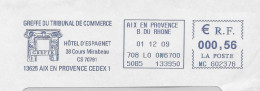 Ema Secap MC - Hôtel D'Espagnet D'Aix En Provence - Atlantes - Enveloppe Entière - Beeldhouwkunst
