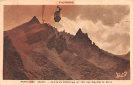 63-MONT DORE SANCY CABINE DU TELEFERIQUE-N°T5159-D/0103 - Other & Unclassified