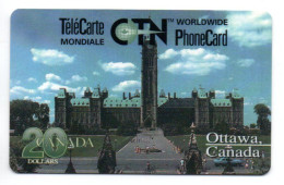 Ottawa GSM Télécarte Mondiale CNT CANADA Phonecard  (K 403) - Kanada