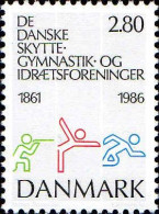 Danemark Poste N** Yv: 875 Mi:871 Clubs Danois De Tir Gymnastique & Sports - Nuovi