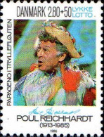 Danemark Poste N** Yv: 860 Mi:857 Poul Reichhardt Acteur - Unused Stamps