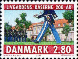 Danemark Poste N** Yv: 867 Mi:864 Bicentenaire Caserne De La Garde Royale - Ongebruikt
