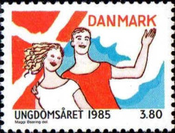 Danemark Poste N** Yv: 837 Mi:834 Année Internationale De La Jeunesse - Unused Stamps