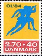 Danemark Poste N** Yv: 804 Mi:801 Jeux Olympiques Los Angeles - Unused Stamps