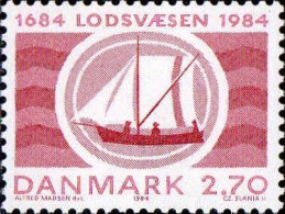 Danemark Poste N** Yv: 805 Mi:803 Tricentenaire Du Service De Pilotage Maritime - Ongebruikt