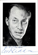 CPA Schauspieler Carl Raddatz, Portrait, Autogramm - Actors