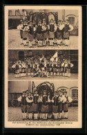 AK Kulmbach, Gewerbeschau 1926, Reifentanz-Gruppen Der Kulmbacher Büttner  - Tentoonstellingen