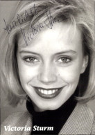 CPA Schauspielerin Victoria Sturm, Portrait, Autogramm - Actors