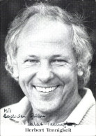 CPA Schauspieler Herbert Tennigkeit, Portrait, Autogramm - Actors