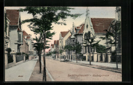AK Recklinghausen, Blick In Die Hedwigstrasse  - Recklinghausen